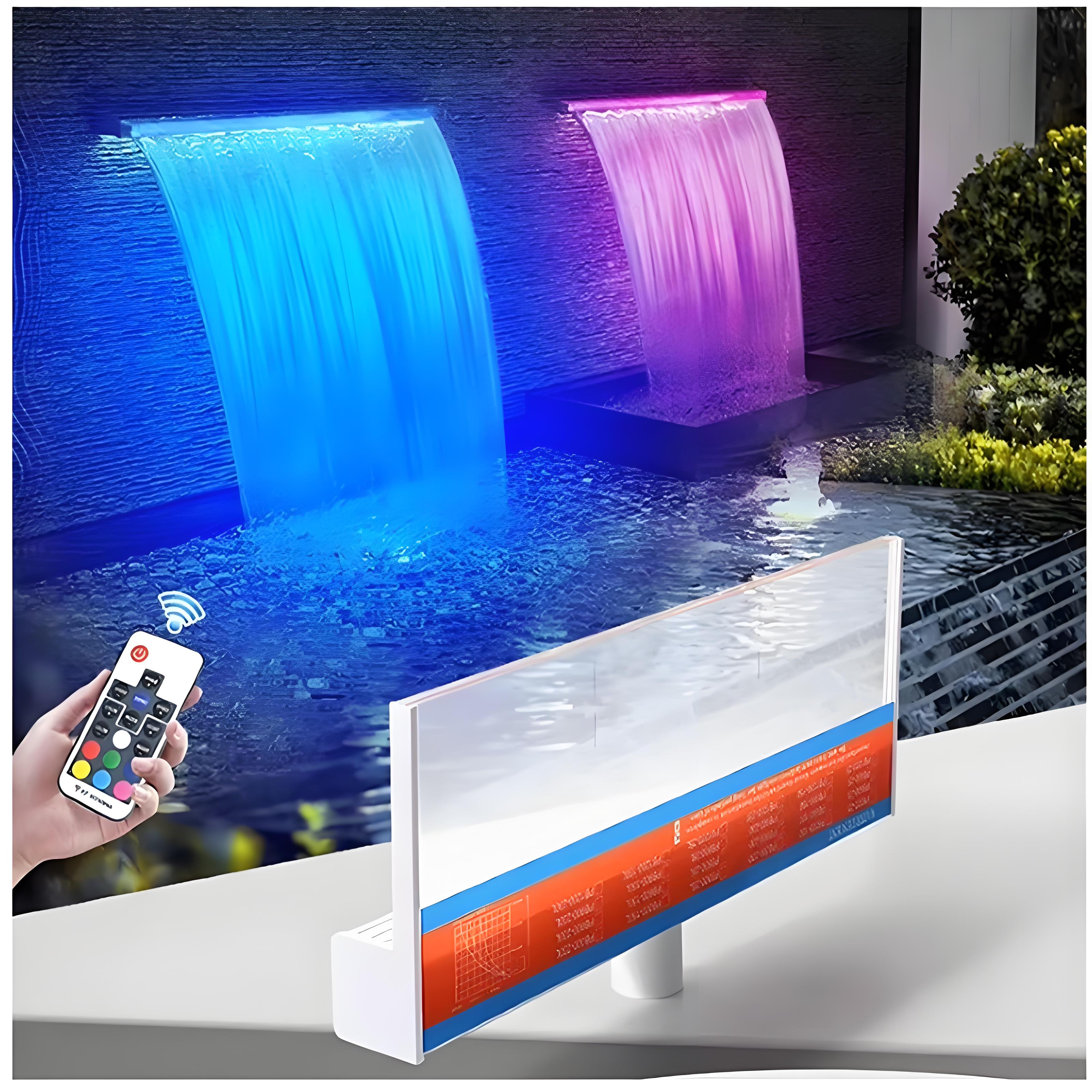 waterfall led light