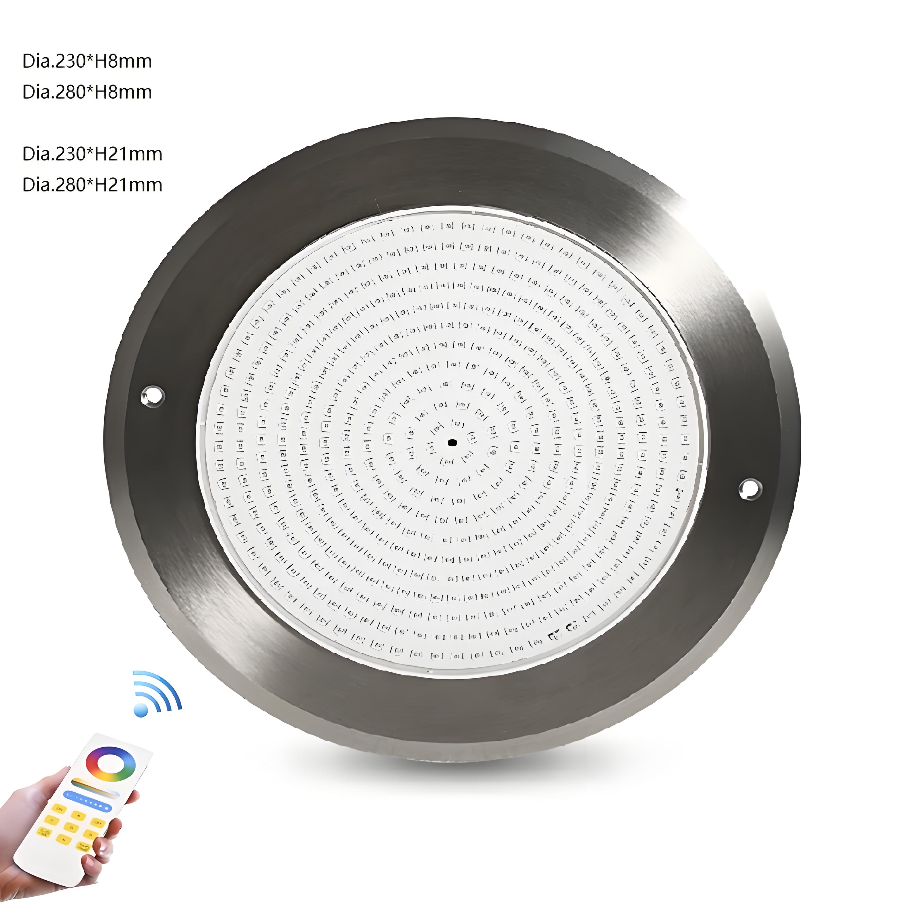 stainless steel thin led