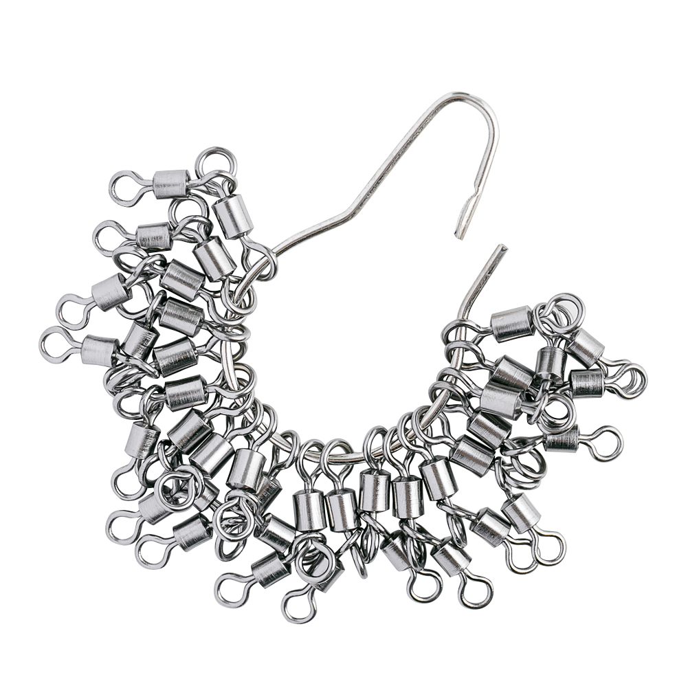 Snaps&Swivels14,Double American Snap Swivel Connect Tackle Snaps