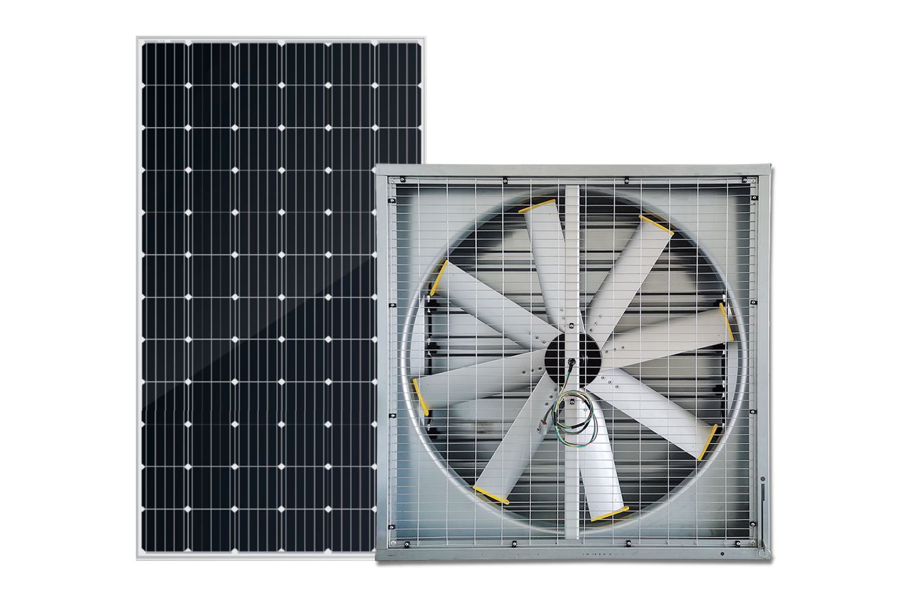 solar industrial exhaust fan