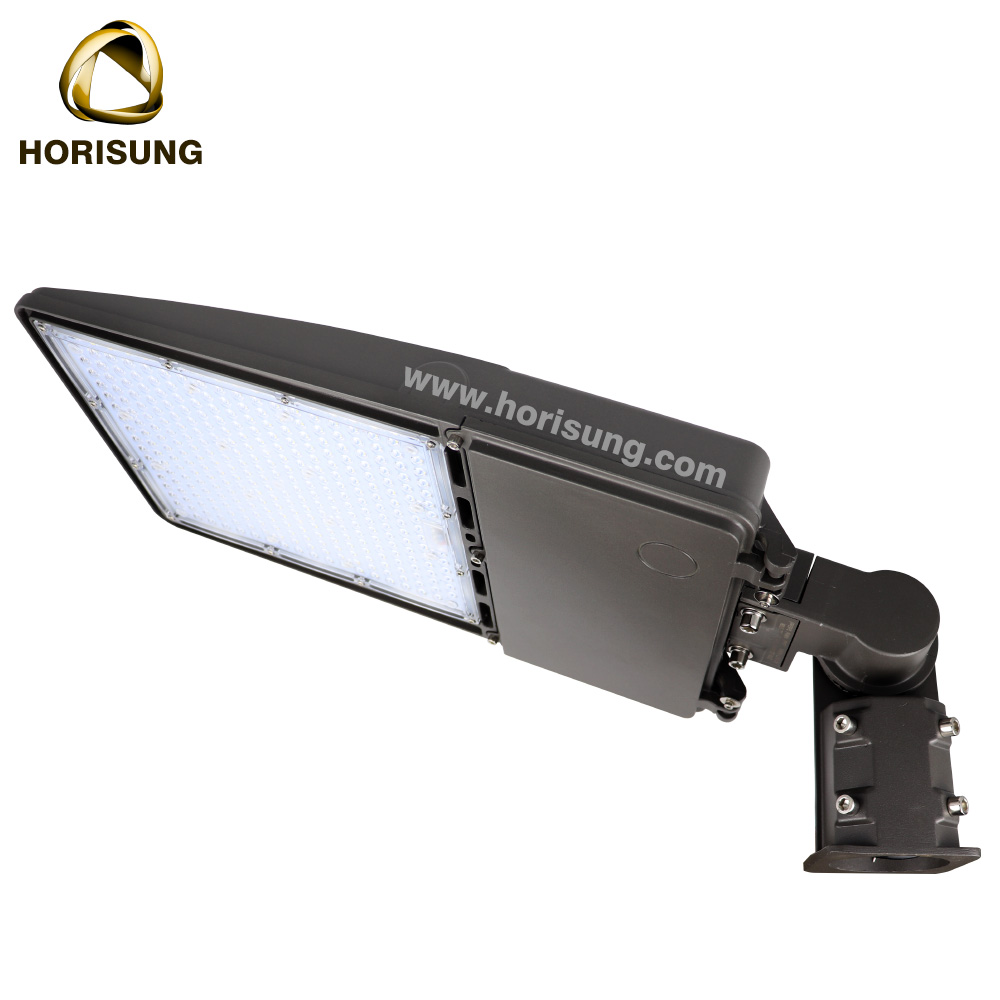 150w led area street light dusk to dawn with street light glare shield