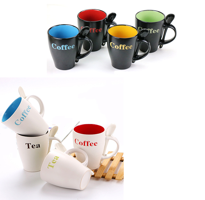 11oz Sublimation Ceramic mug with spoon