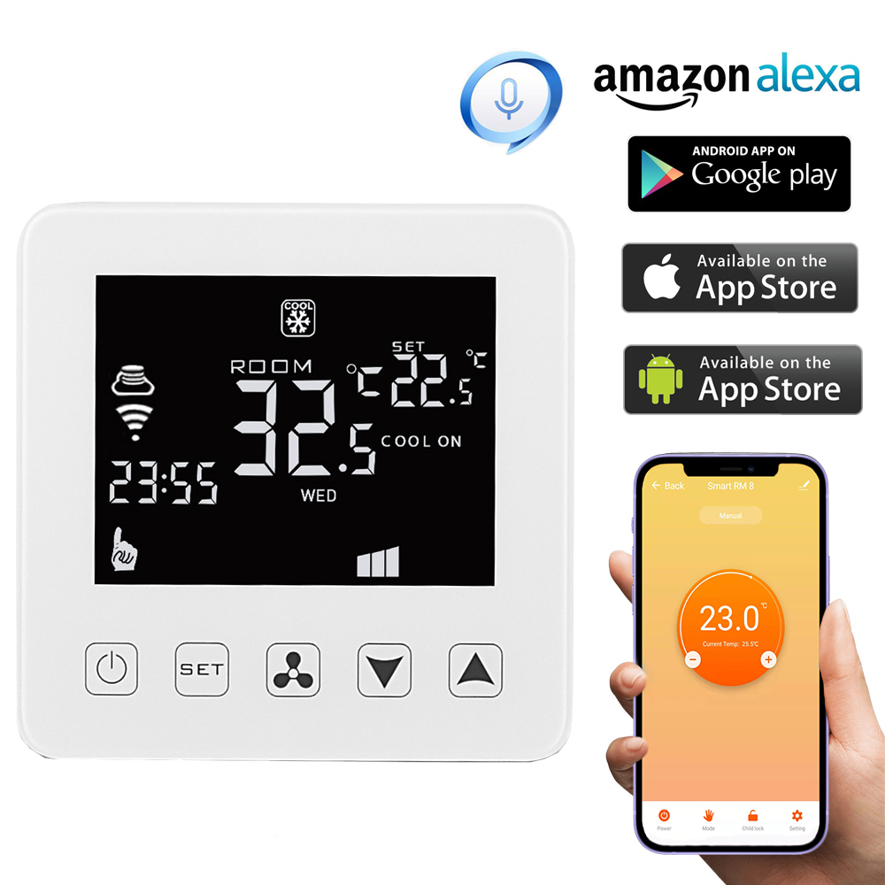 HY08AC2 Thermostats working with Tuya WIFI Google Home Alexa Smart
