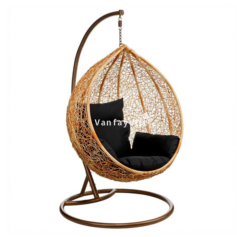 rattan hanging egg chair
