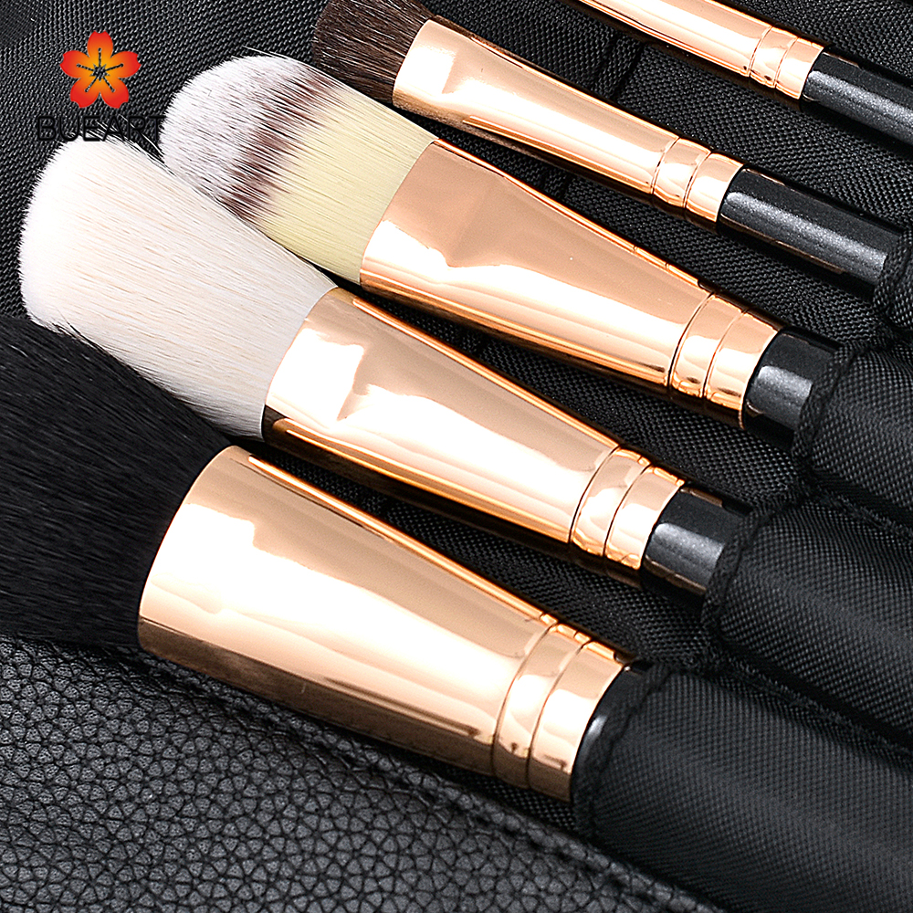 10pcs high level animal hair makeup brush YIWU BUEART COSMETIC CO.,LTD
