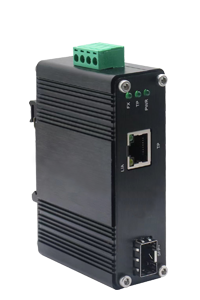 Industrial-grade 10G Ethernet Media Converter