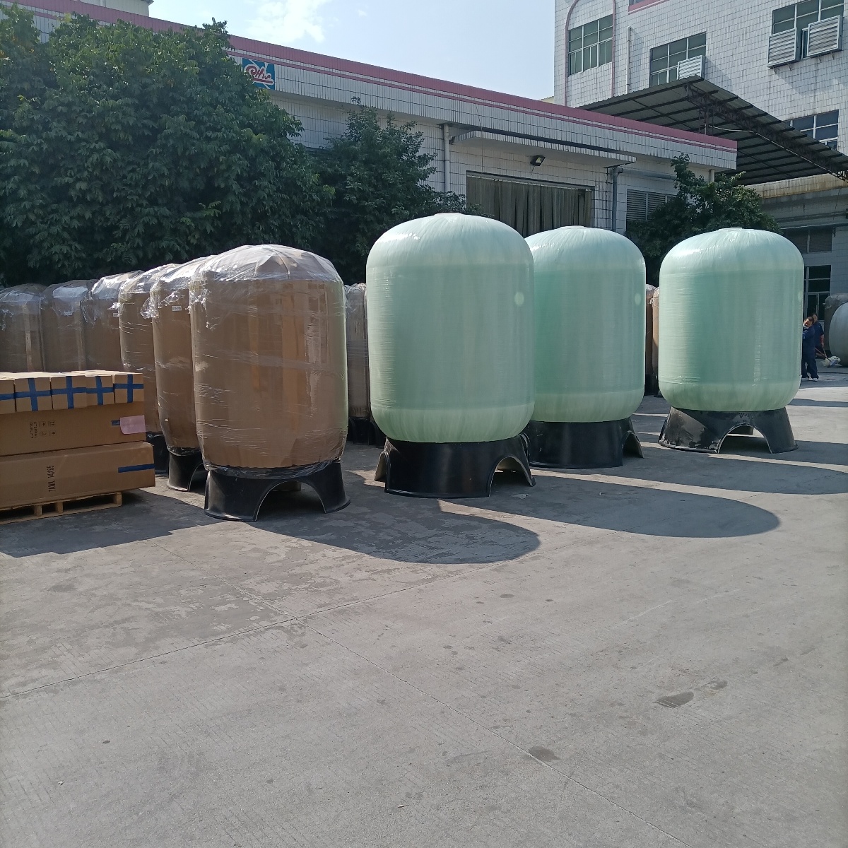 1054pressurevesselspricewatertreatmentmanufacturersroresinsandfilterfrptankfiberglasspentairmalaysia-3