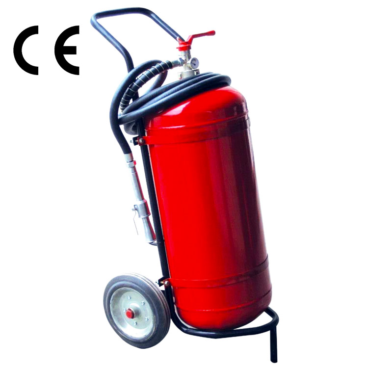 ISO 30kg Trolley Wheeled Powder Fire Extinguisher SAFETY LIFE FIRE