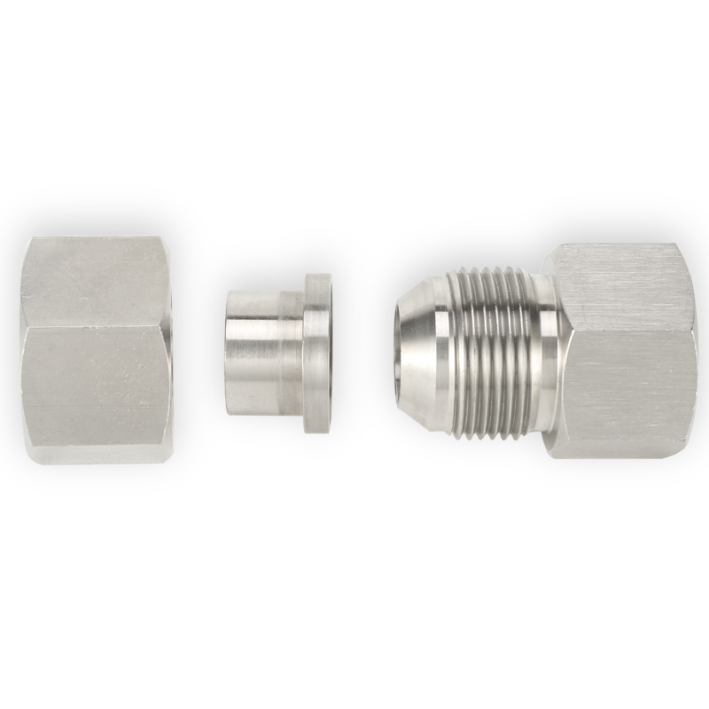 1/" BSP 316 STAINLESS STEEL 3 PIECE UNION FEMALE FEMALE THREAD JOINER
