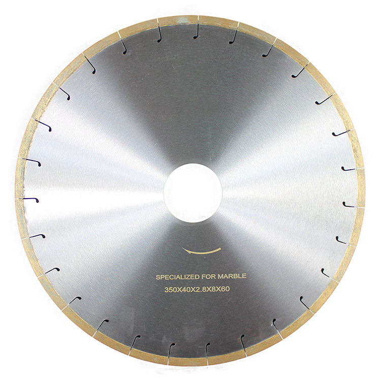 14 350 mm Fishhook J Slot Silent Marble Diamond Cutting Blade 企业官网