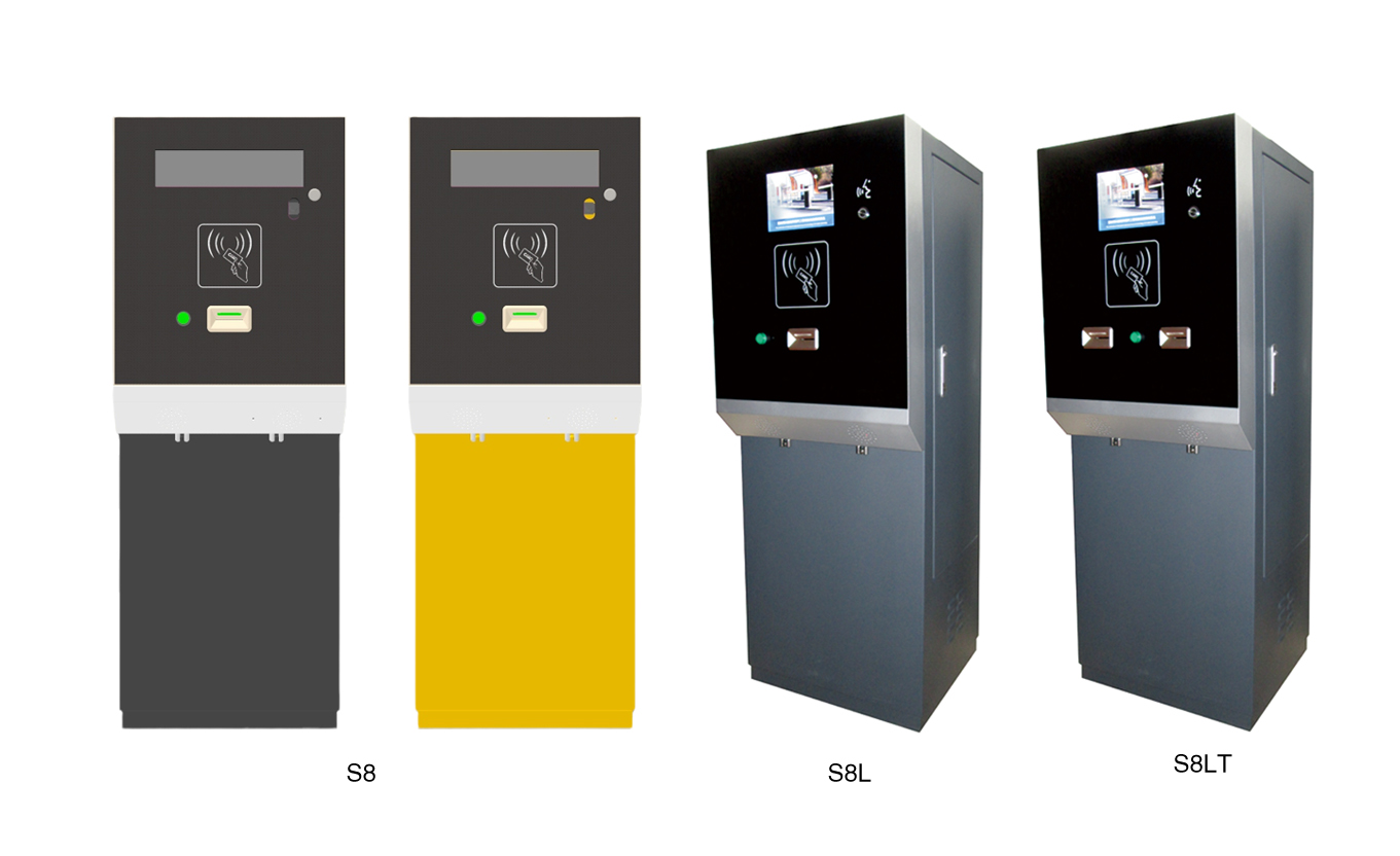 Excelsoo Parking Access Control Station Cabinet S8