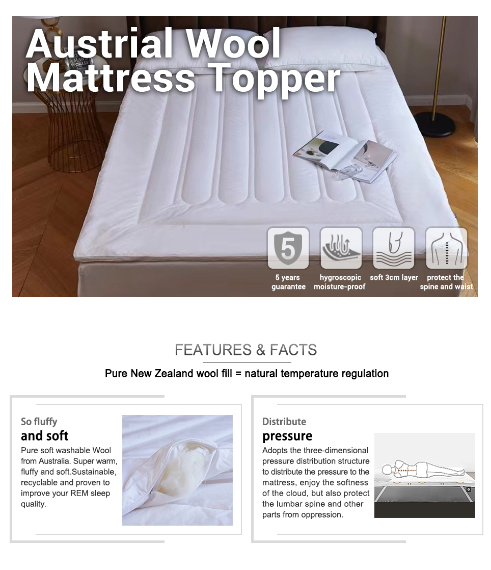 Australian Wool Mattress TopperSWEET HOME