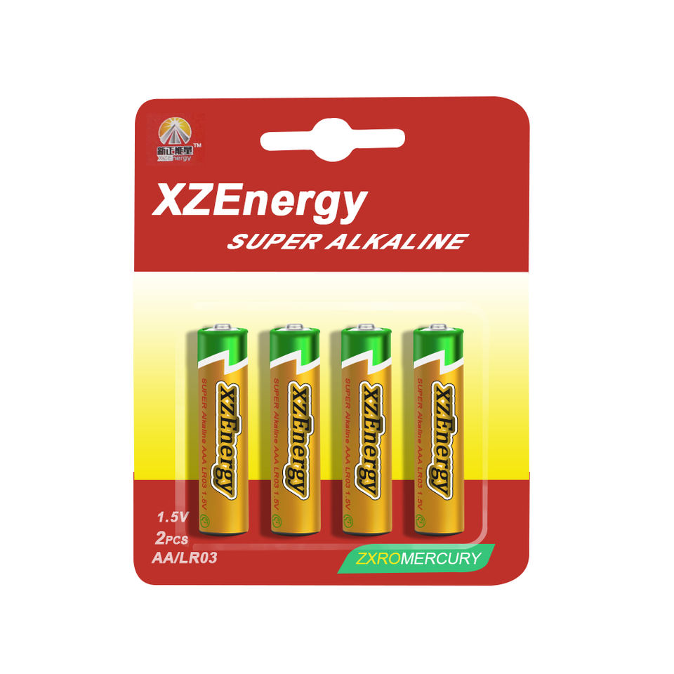 XZEnergy OEM KC AA Alkaline Battery 1.5 Volt Batteries for Toys