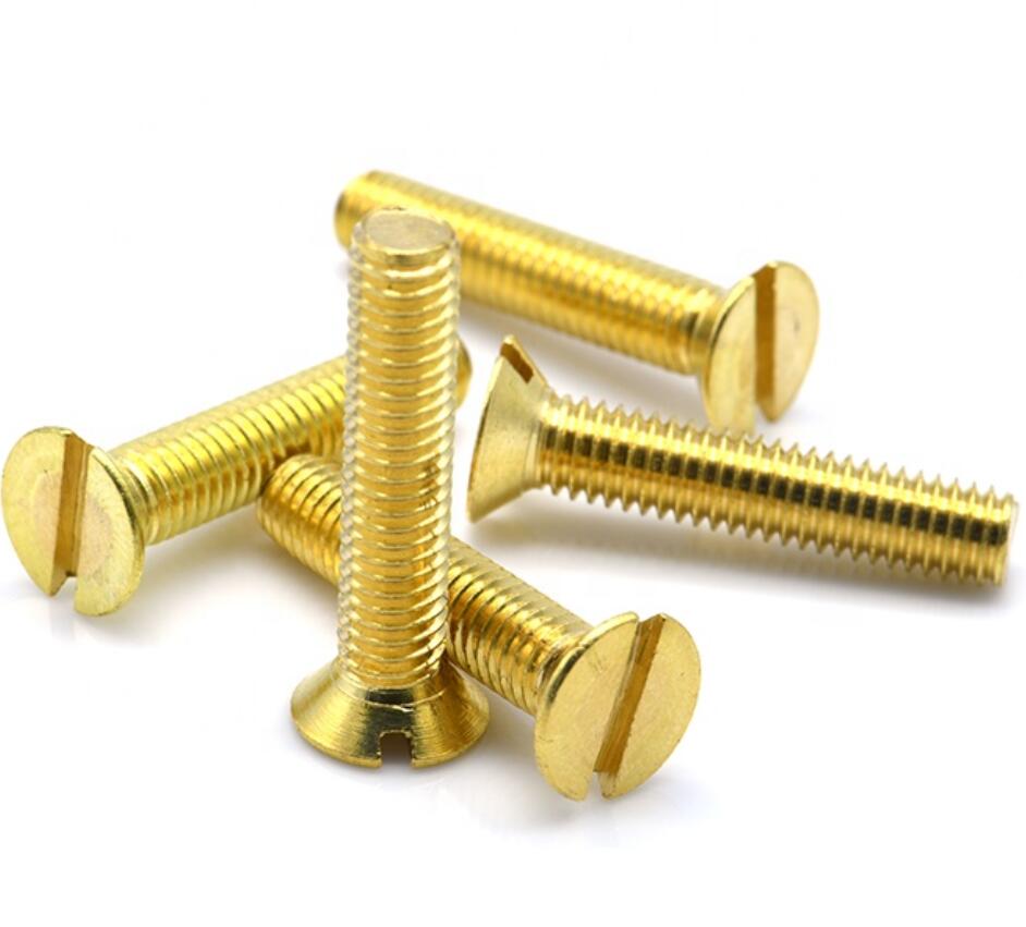 BrassSlottedFlatheadscrew