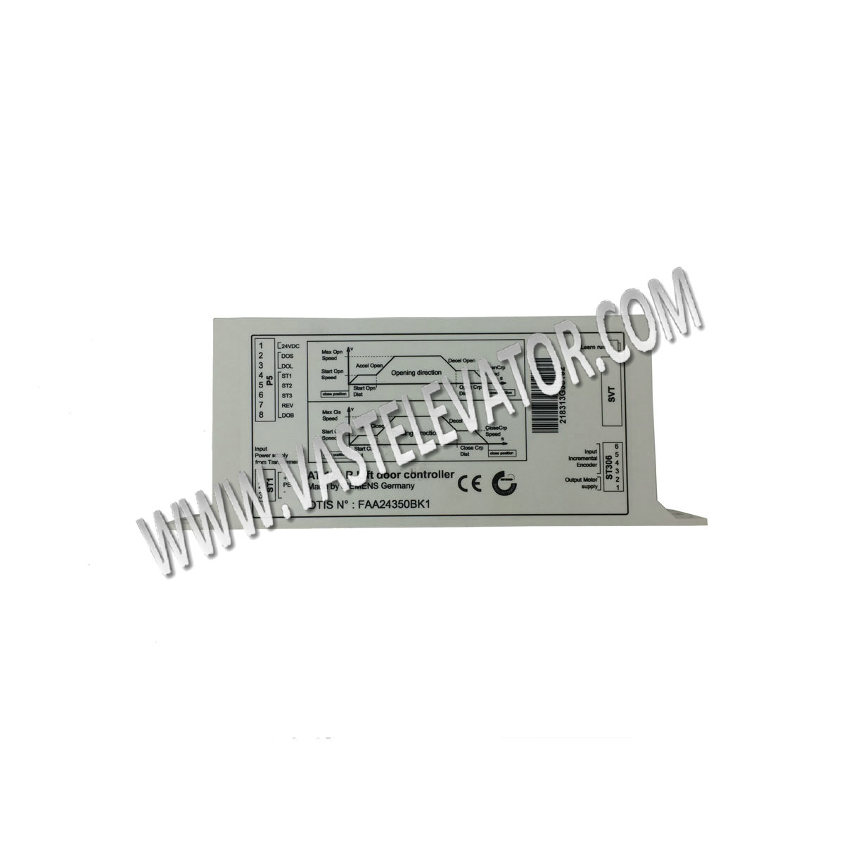 FAA24350BK1OTISAT120ELEVATORDOORCONTROLLER