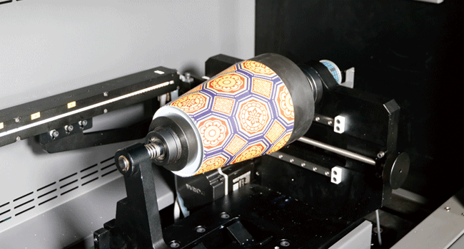 Industrial Inkjet Printer for 360° Seamless Taper/ Cylinder Printing