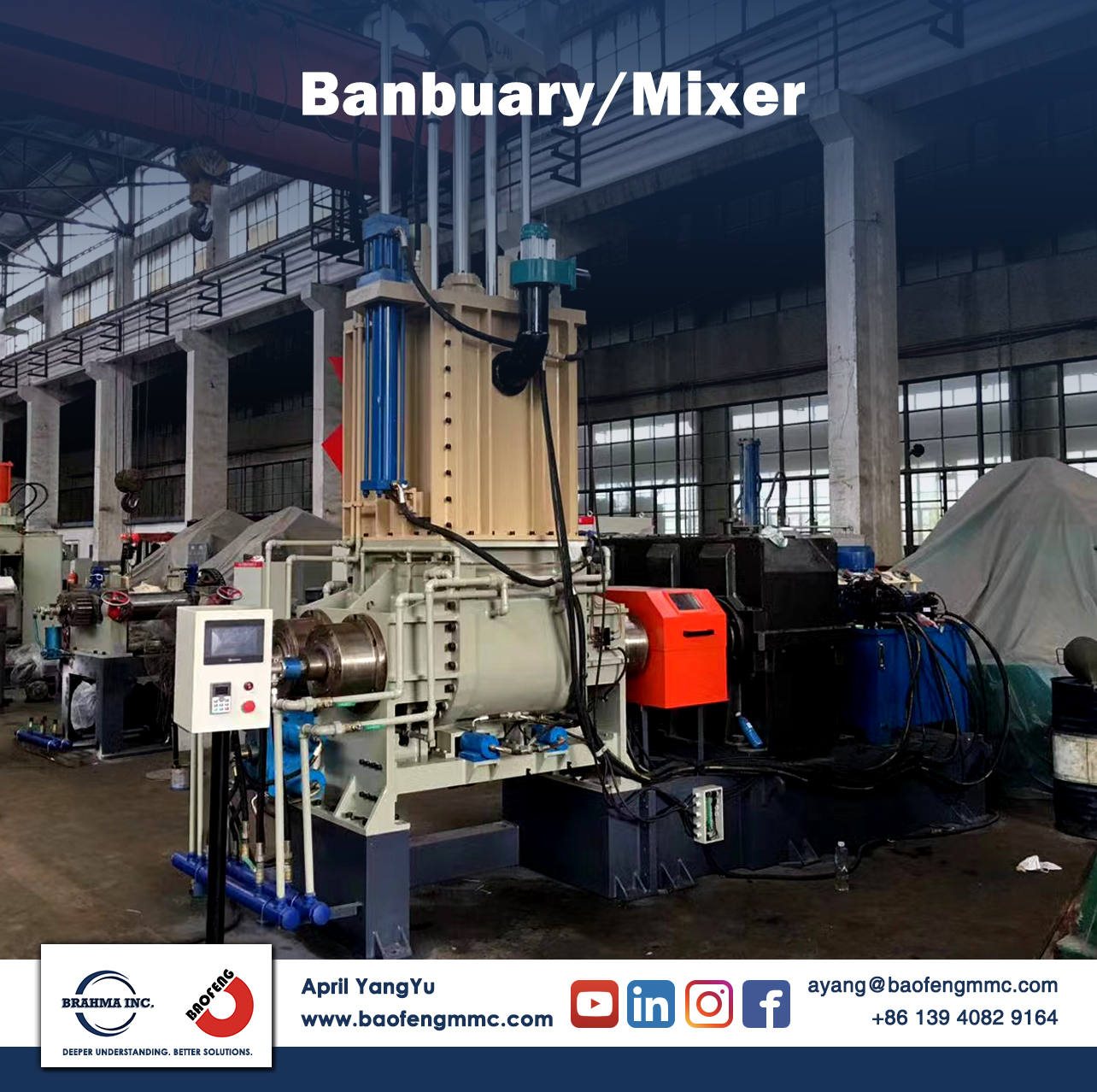 Mixer Mixing Process Dalian Baofeng Machinery Manufacturing Company