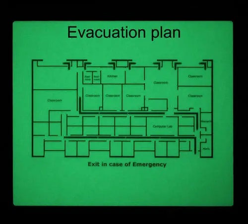 发光火灾应急疏散计划-fire-evacuation-plan1