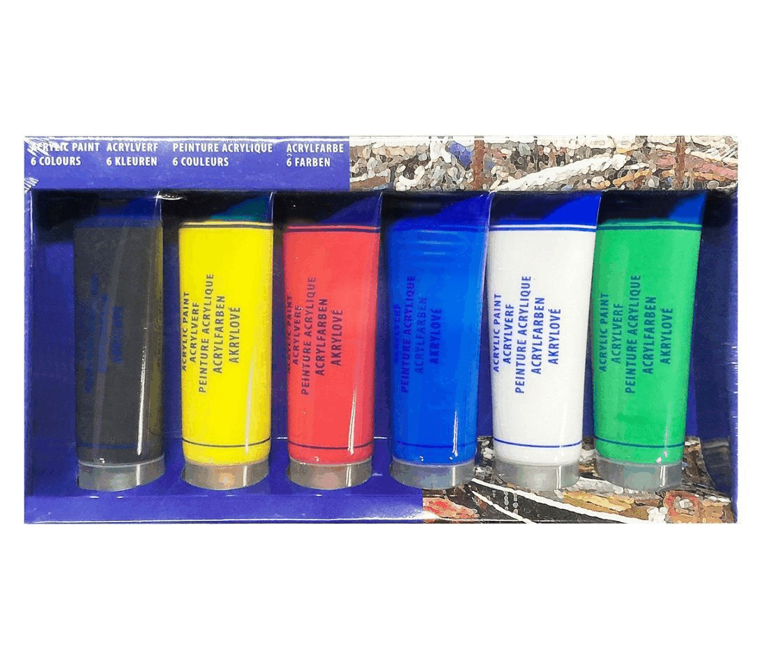 ACRYLIC PAINT SET 6PK Ningbo Linkyo Import Export Co Ltd