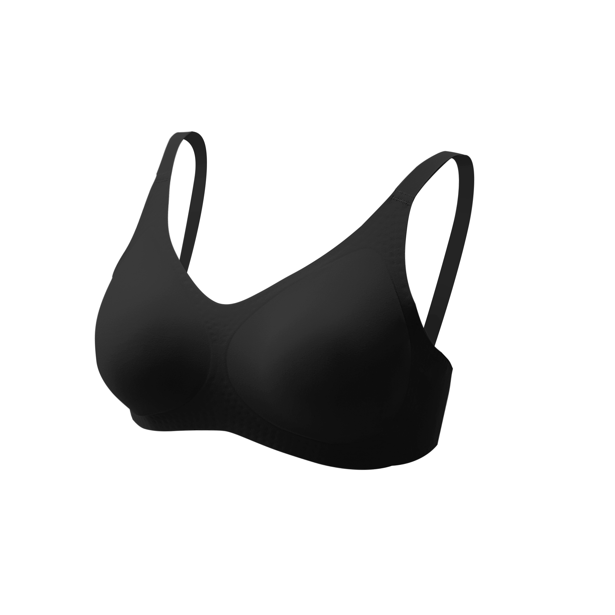 Super comfortable dot glue padded cups adjustable straps seamless