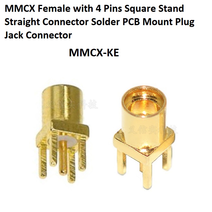 Mmcx Ke Mmcx Female Connector Mmcx Je Mmcx Male Connector Pcb Edge