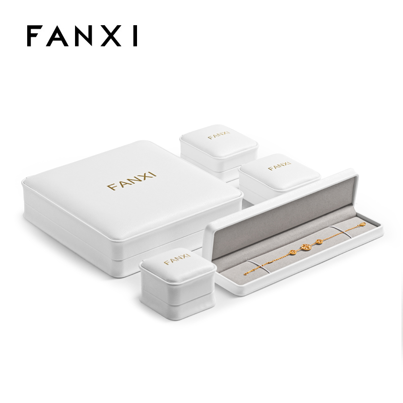 CustomwhitePUleatherjewelryboxwithmicrofiber-主图-主图2