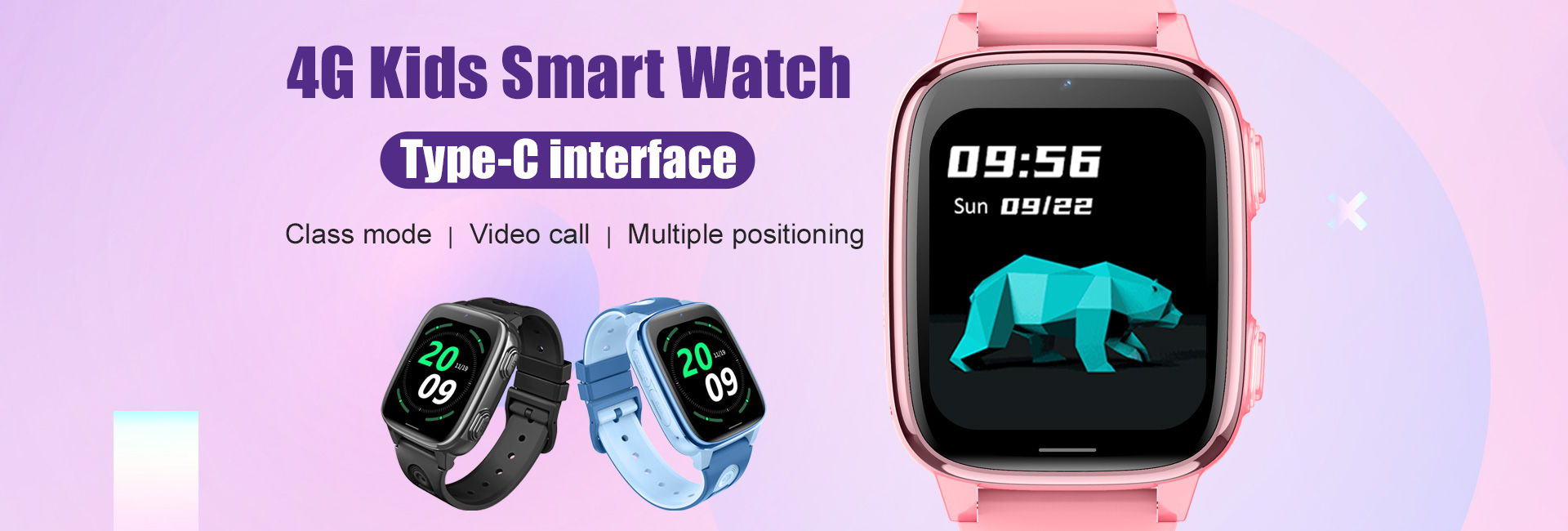 D51 4G Kids Smart Watch