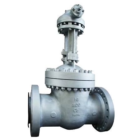 casting steel bolted bonnet 16in 900lb flanged gate valve with gear operator