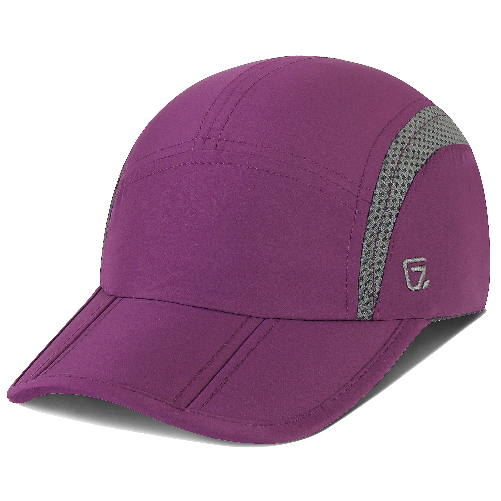 Foldable Sport Cap GADIEMKENSD Women's Foldable Run Hat - Ultra-Thin Quick Dry Sports Cap Women's Running Hat