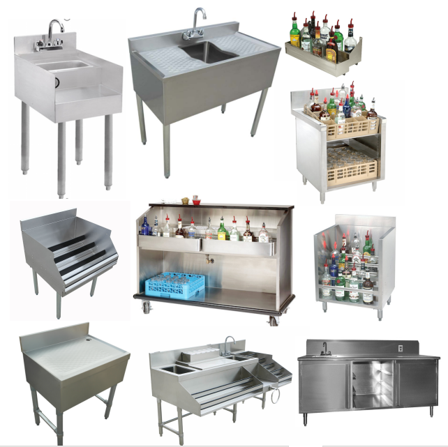 bar,liquor displayer,drainer,cocktail station, beverage table