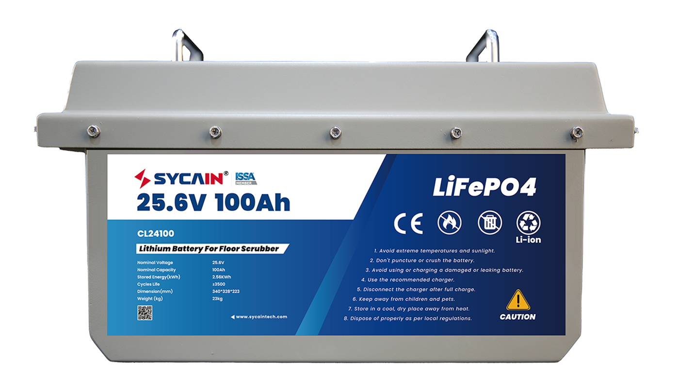 Lithium-battery-for-floor-scrubber-25.6V100Ah