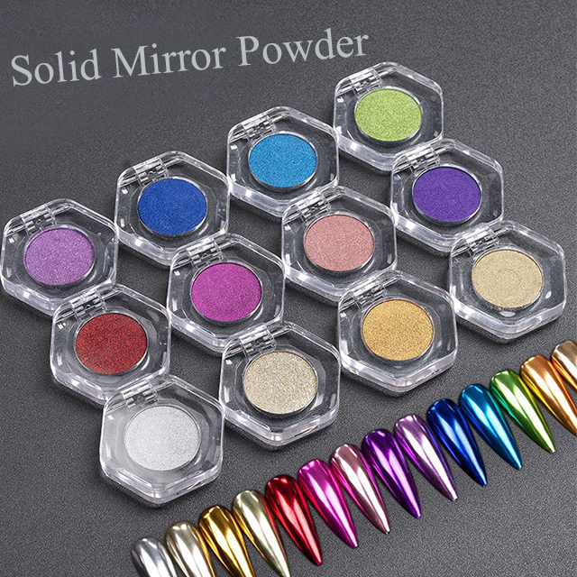 Solid Mirror Powder 6 Color Or More Colors Customizable Single Color