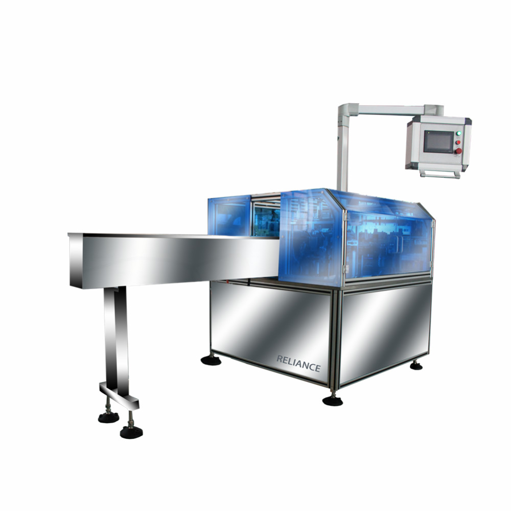 Automatic cartoner machine for bottle and tubes