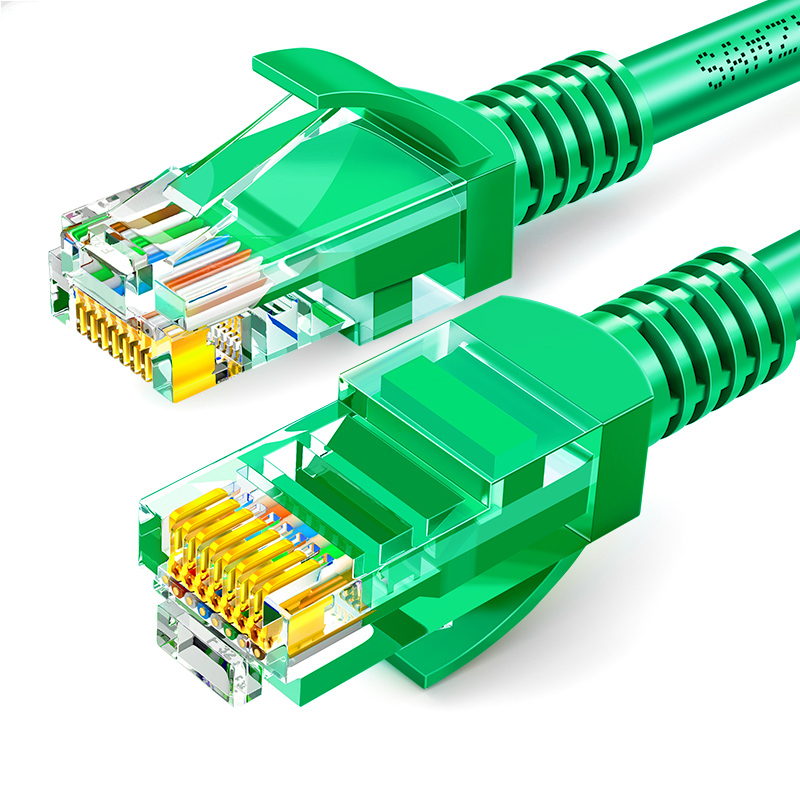 GR-5005超五类非屏蔽网线跳线绿色