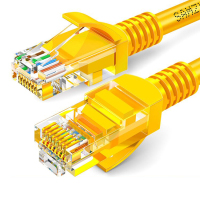 YL-5005超五类非屏蔽网线跳线黄色