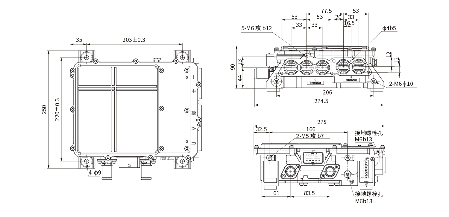 KTZ34X33S-D1A-安装尺寸图