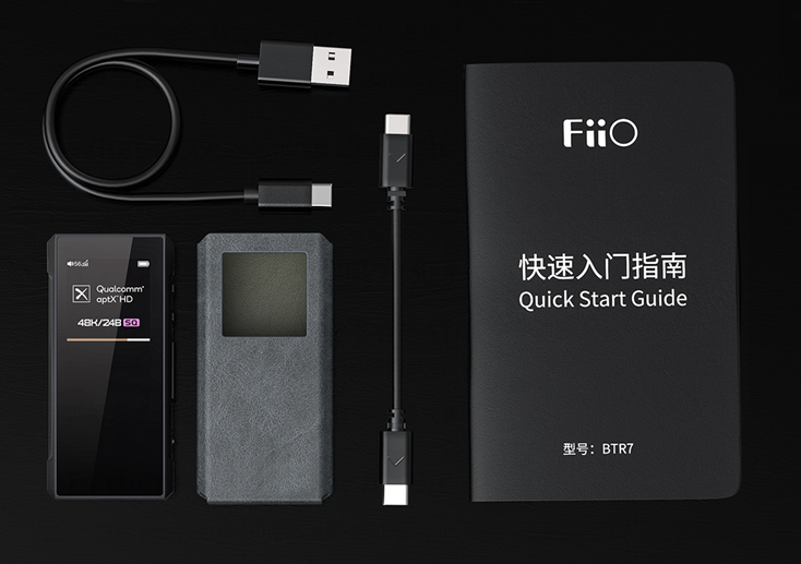 2. What accessories does the BTR7 include?-FIIO---BORN FOR MUSIC