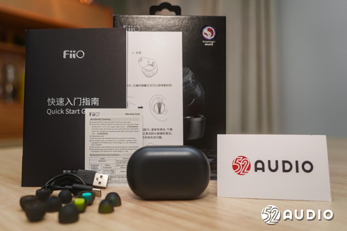 飞傲FiiO FW5真无线HiFi耳机评测，真无线高保真，呈现纯粹好声音-FIIO