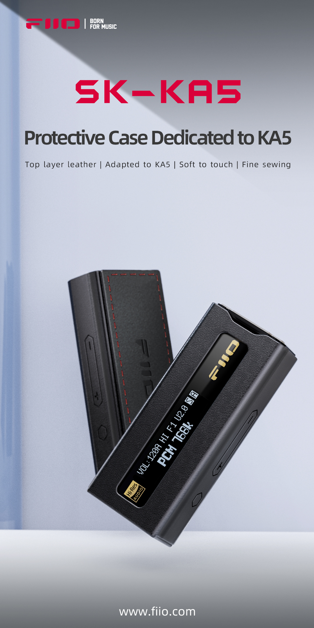 Protective Case Dedicated to KA5 Is Officially Released!-FIIO