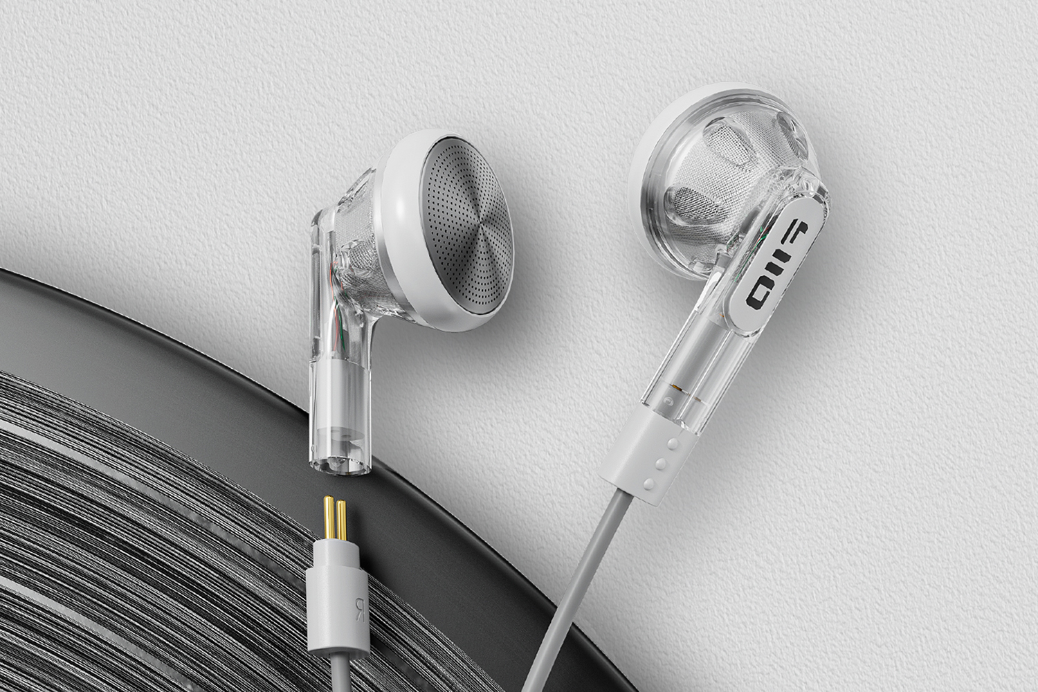 Detachable cable beryllium-plated driver earbuds FF1