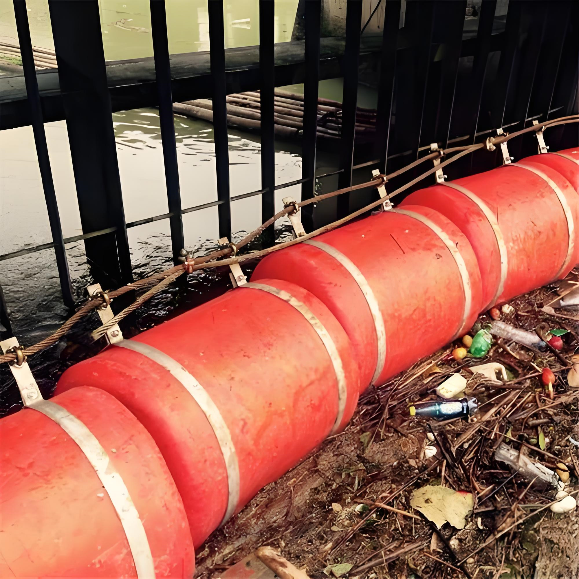 Sea Isolation Methods Singapore Floating Sea Barrier | Seaweed, Silt & Safety Barrier ...