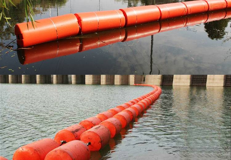 Floating Barriers Hongruntong Marine World Marine Service And Sts Leader