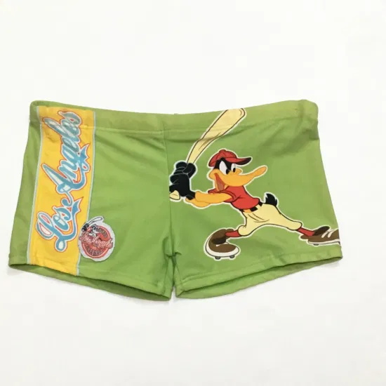 Customized-Print-Cartoon-Children-Nylon-Green-Swimwear-for-Boy_看图王