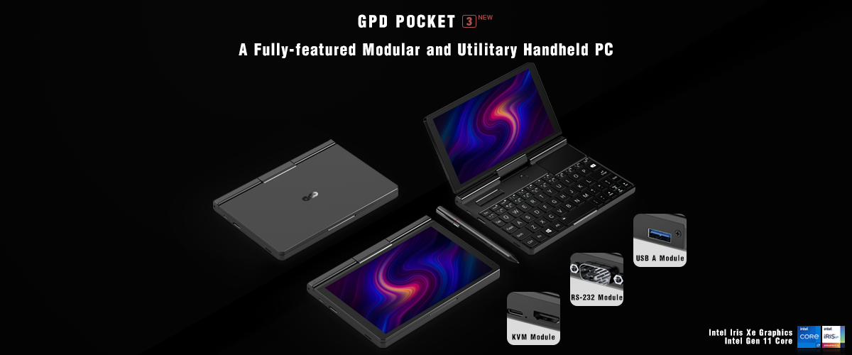 Pocket 3: A Modular and Full-featured Handheld PC