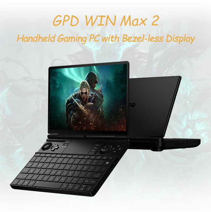 GPD WIN Max 2 Handheld Gaming PC 4G LTE AMD 6800U-深圳市中软赢科