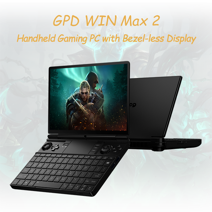 GPD WIN Max 2 Handheld Gaming PC 4G LTE AMD 6800U-深圳市中软赢科 