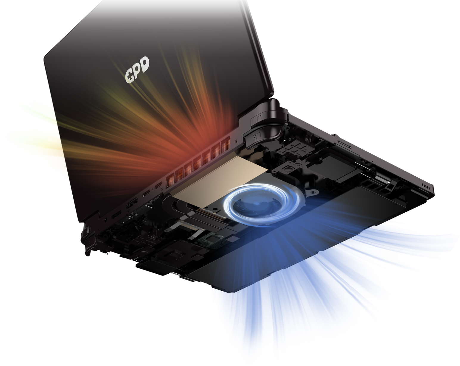 GPD WIN Max 2 10.1 Inch Handheld Gaming PC Laptop UMPC AMD 7840U