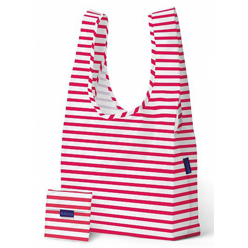 Recycled-Foldable-Nylon-Polyester-Tote-Bag-with