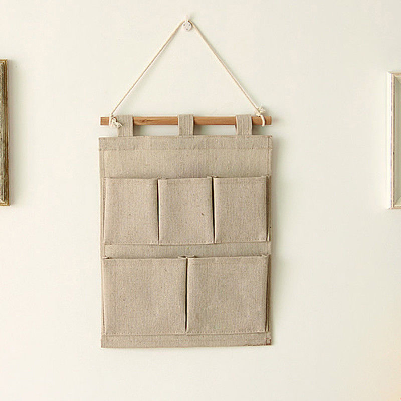 5-Pockets-Door-Wall-Closet-Hangingstoragebags-3