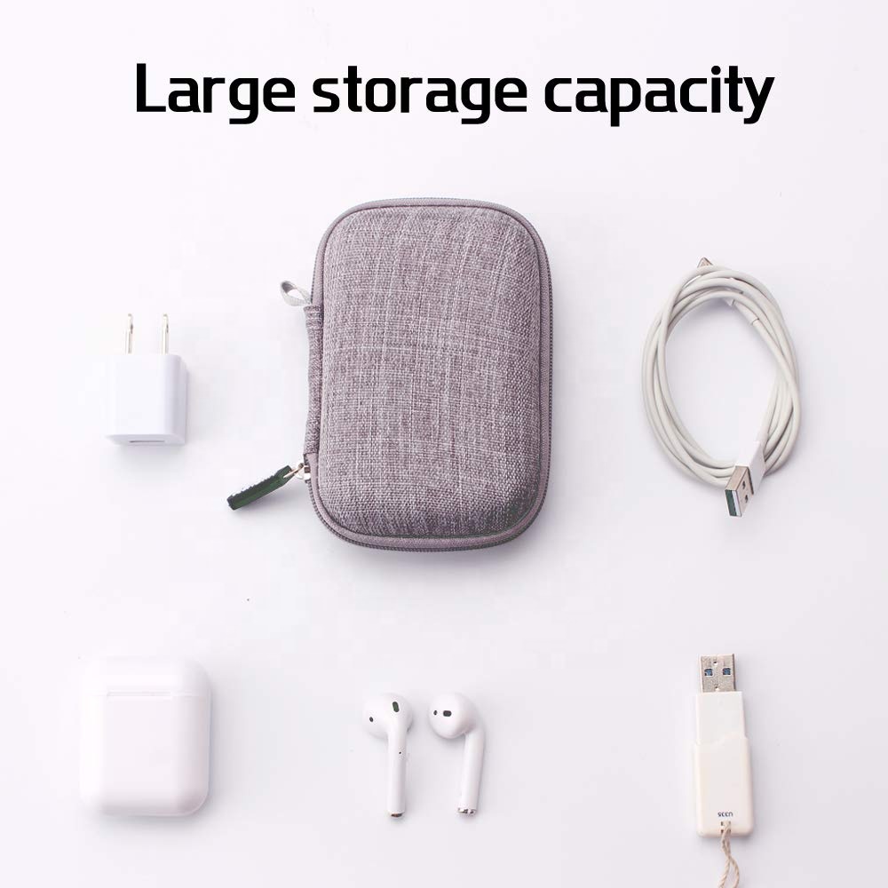 Customcuteelectronicswirelessearbudstravelboxhardstorageevapouchholderchargingcarryingearphonecaseforearphone-3